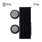 واش تاور ال جی مدل WT1310YJ (لباسشویی13 کیلویی و خشک کن 10 کیلویی) - تصویر 5